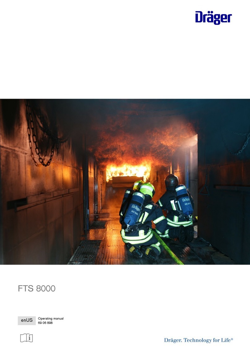 Dräger FTS 8000 operating manual