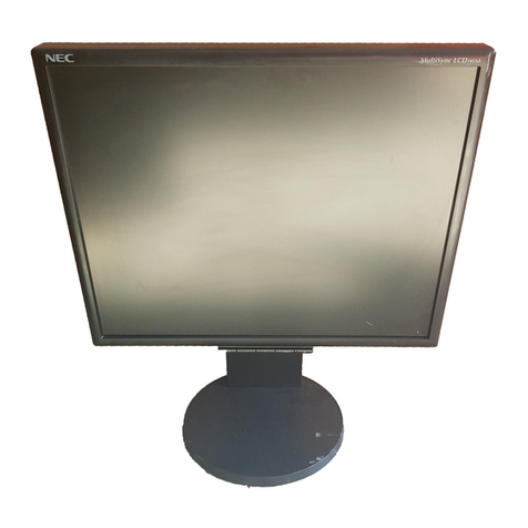 NEC MultiSync LCD195NX User manual
