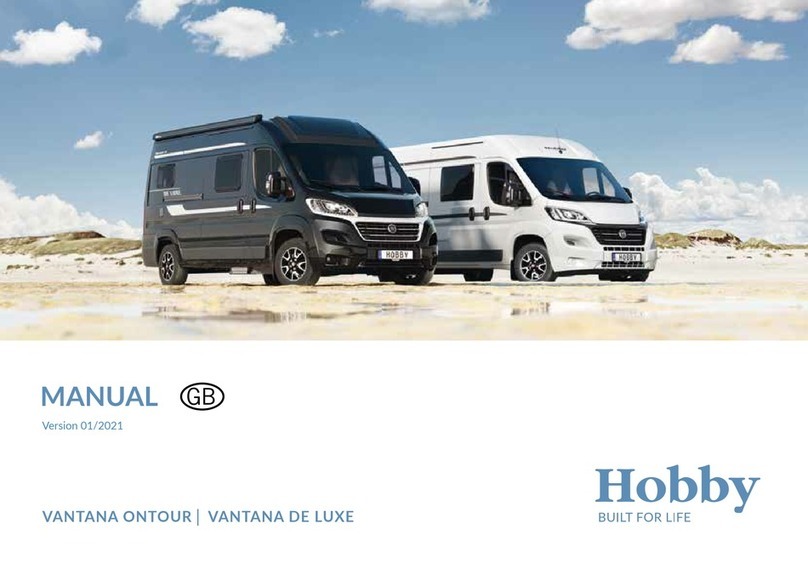 Hobby Vantana Ontour 2021 User manual