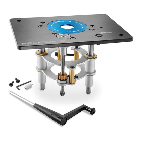 Rockler SL Router Lift instructions