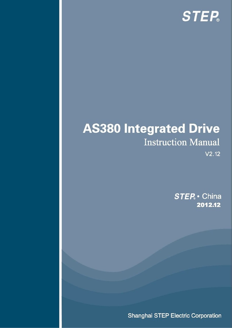 STEP AS380 Series instruction manual