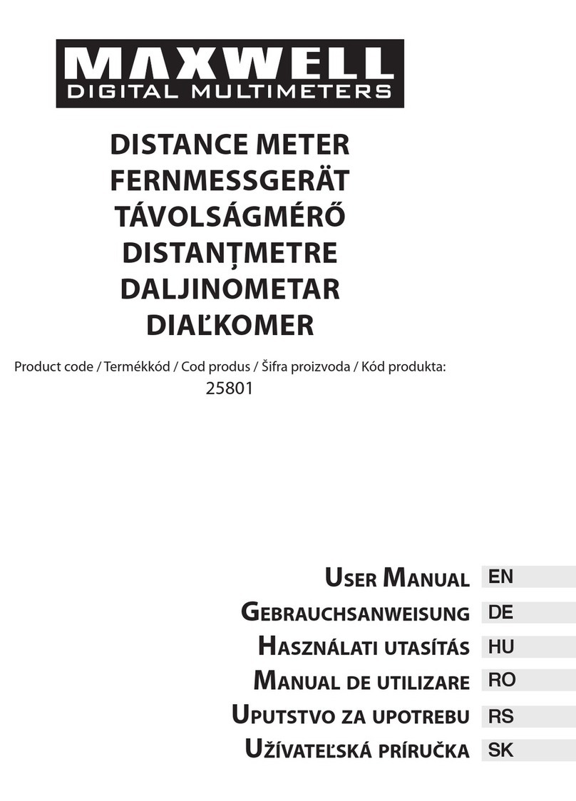 Maxwell Digital Multimeters 25801 user manual