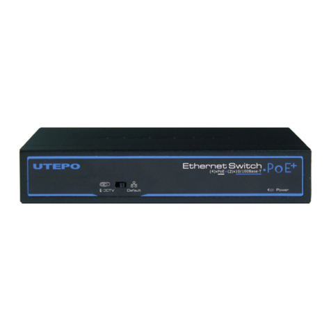 UTEPO UTP3-SW04-FP60 User manual