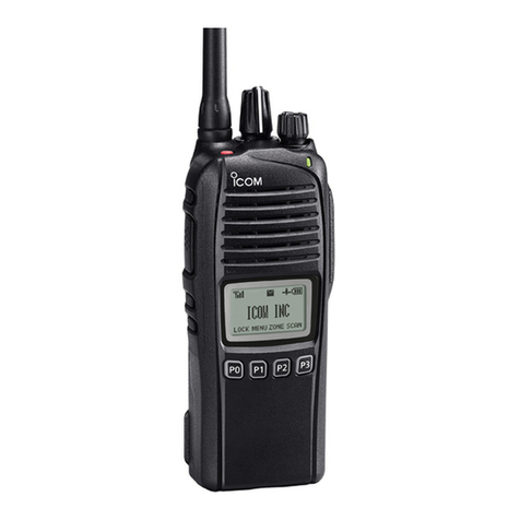 Icom IC-F3360D Series User manual