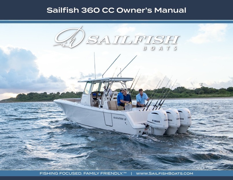 Sailfish 360 CC owner's manual
