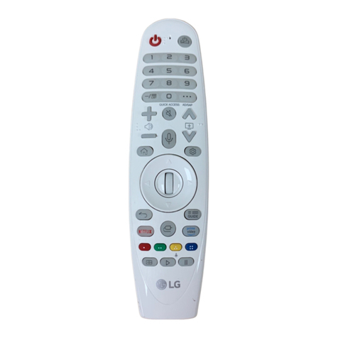 LG Magic Remote Operation manual