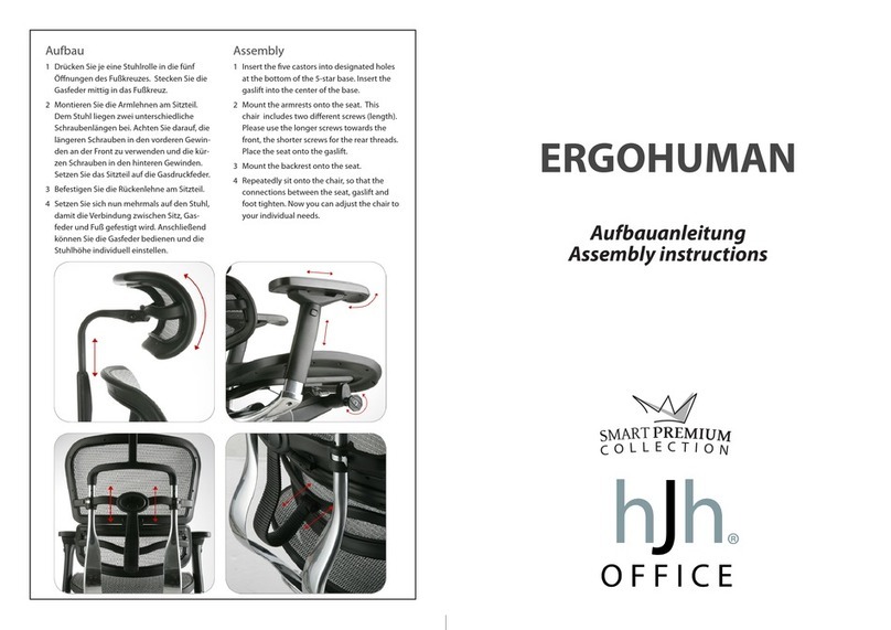 HJH office ERGOHUMAN User manual