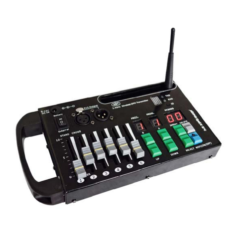 Showlight W-DMX54 instruction manual