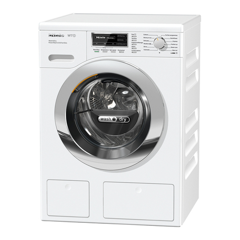 Miele WTH 120 WPM User manual Miele WTH 120 WPM User manual