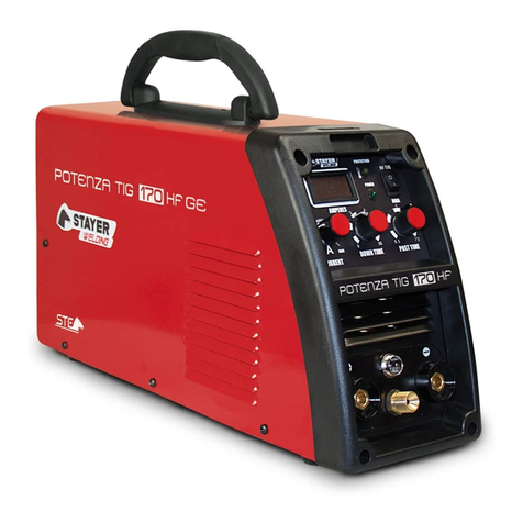 STAYER WELDING PROGRESS 1700 L operating instructions