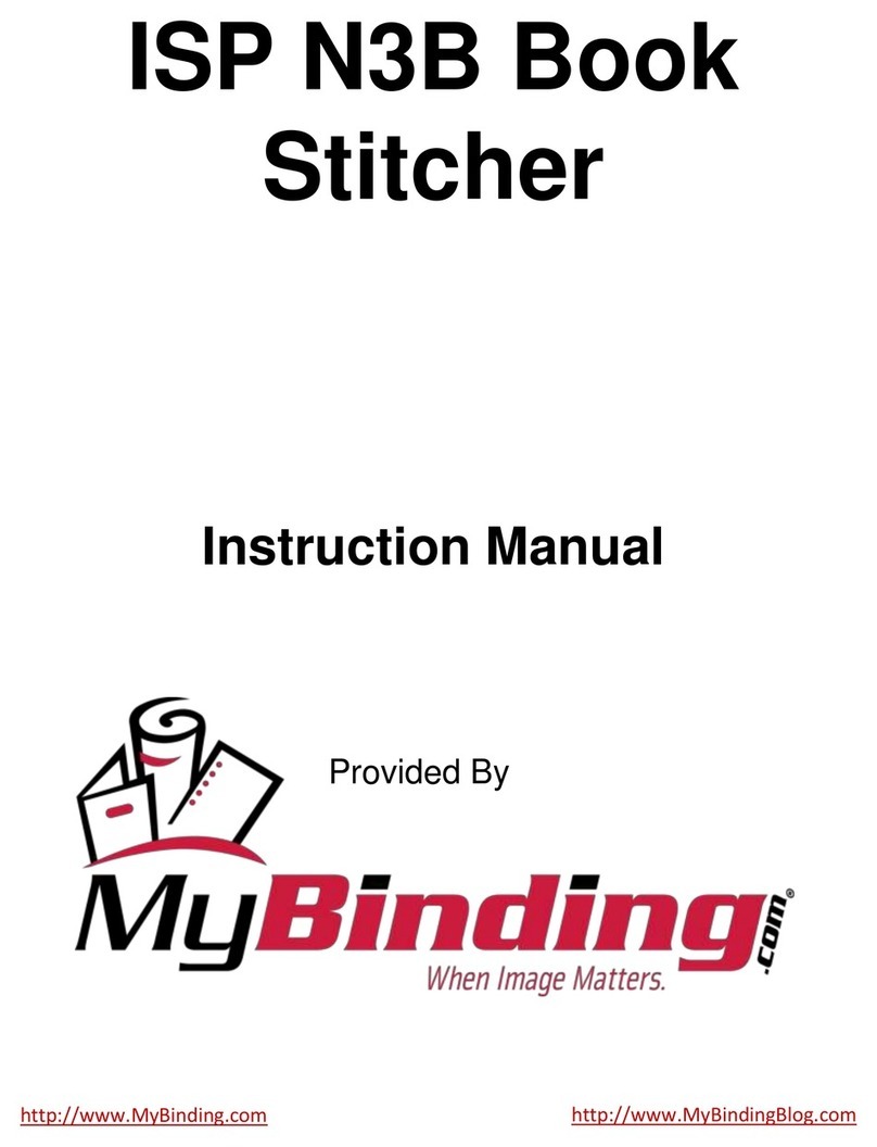 MyBinding ISP N3B Series User manual