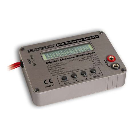 Multiplex MULTIcharger instructions