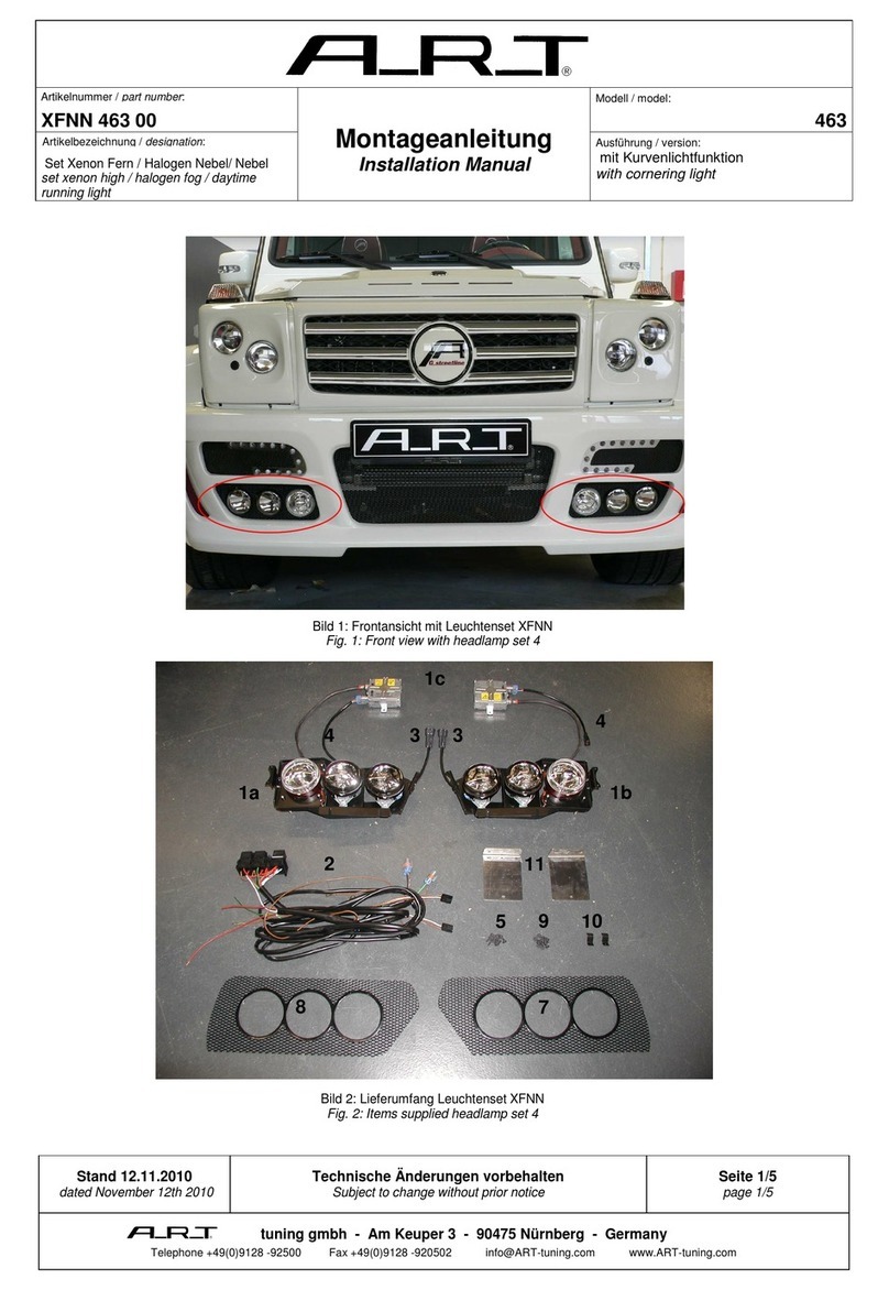 Art 463 User manual