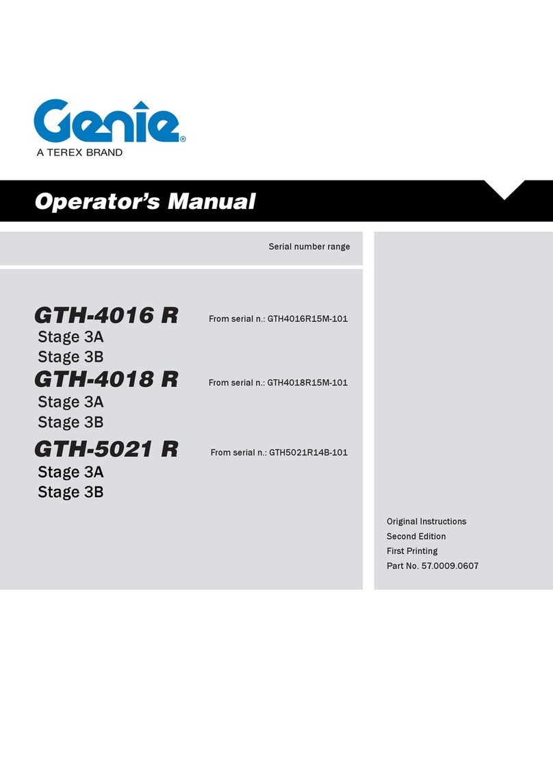 Terex Genie GTH4016 SR User manual