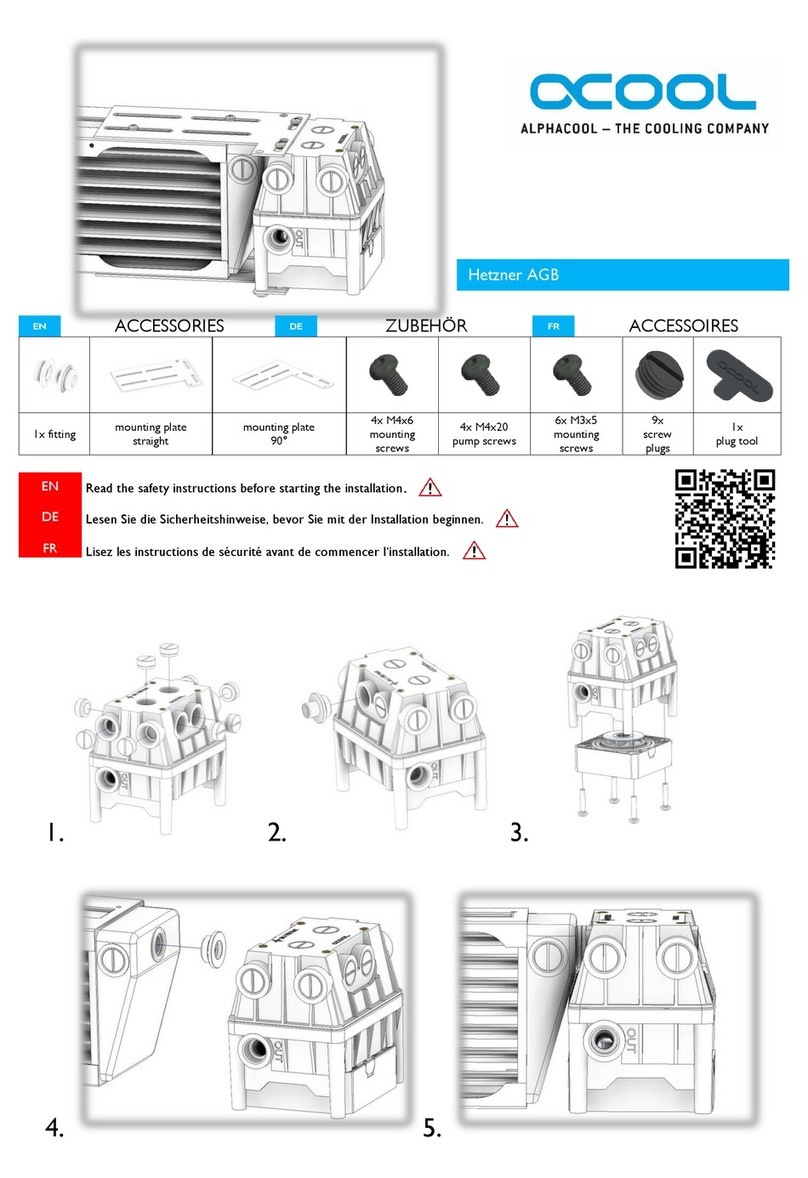 Alphacool 2U User manual