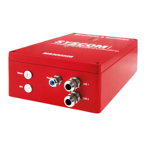 Bartec Syscom MR3000 Series User manual