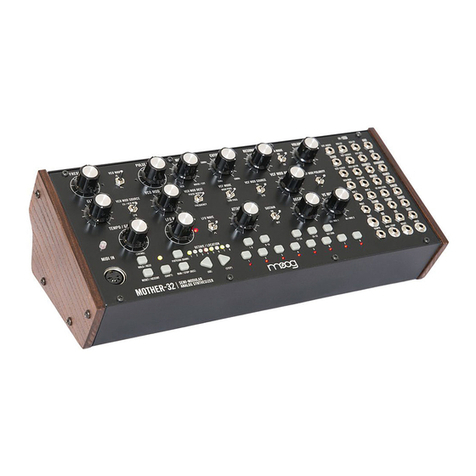 Moog Mother-32 User manual