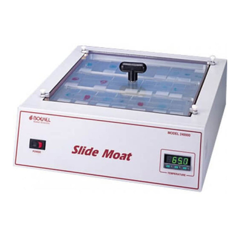 Boekel Slide Moat 240000 User manual