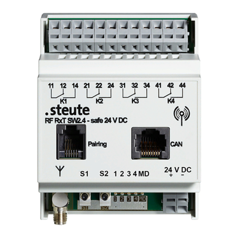 steute RF R T SW2.4 Series Programming manual