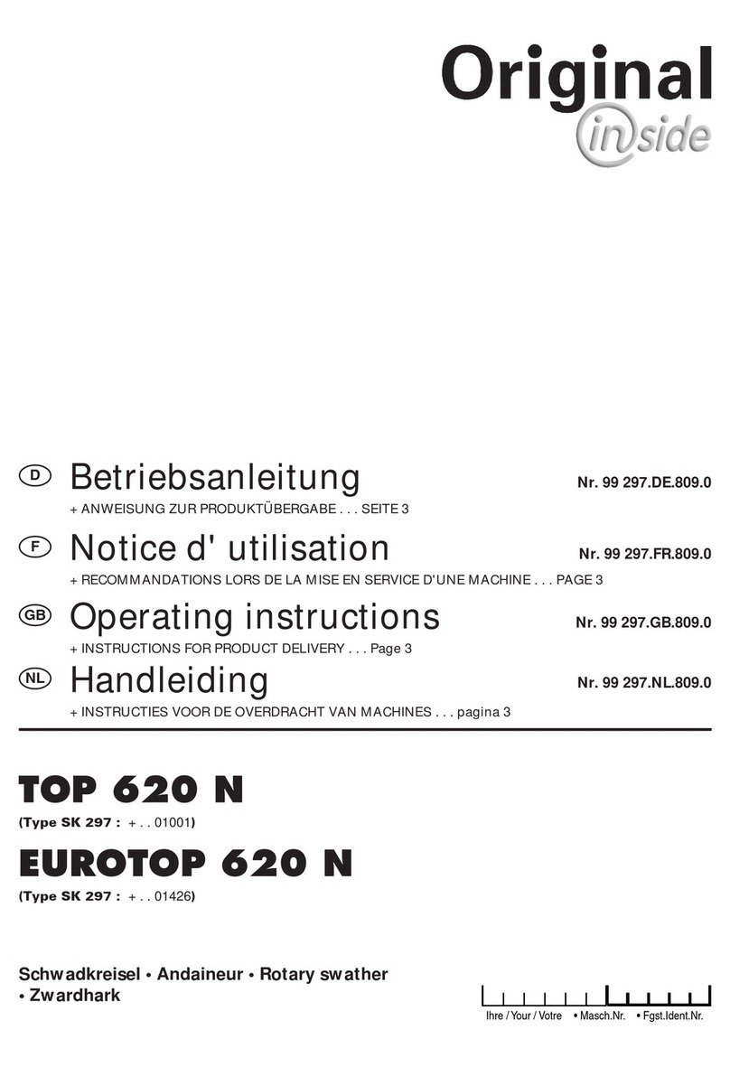 Poettinger TOP 620 N operating instructions