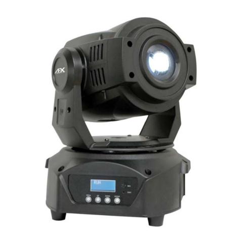 afx light SPOT60LED user manual