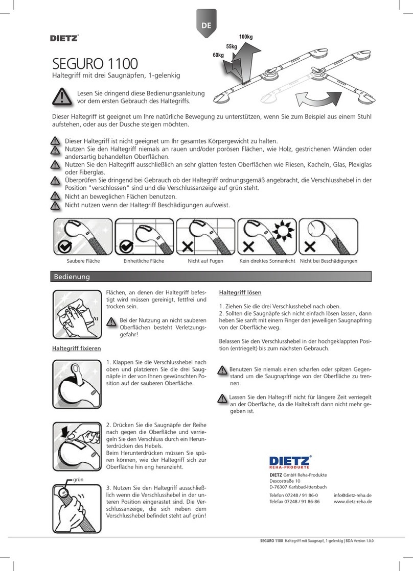 Dietz SEGURO 1100 user guide