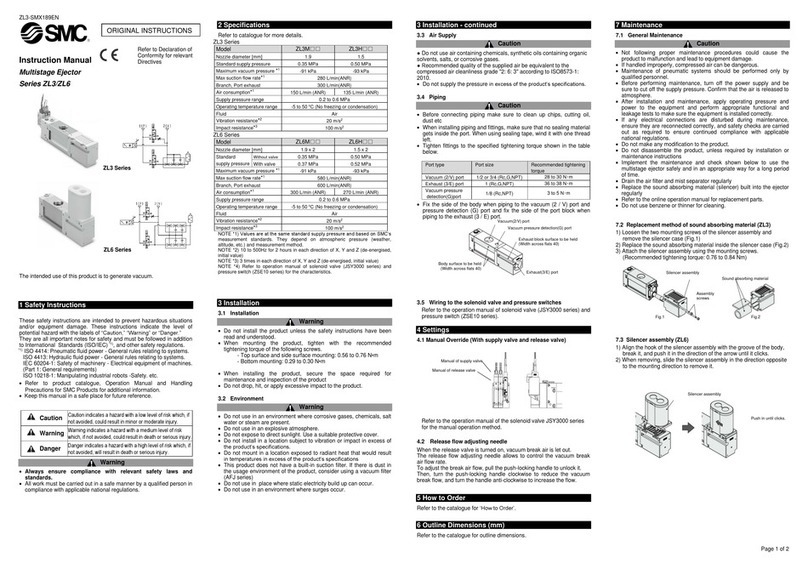 SMC Networks ZL3 Series User manual