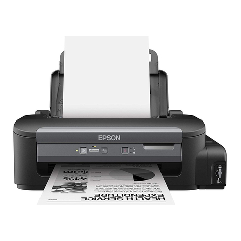 Epson M100 Instruction Manual