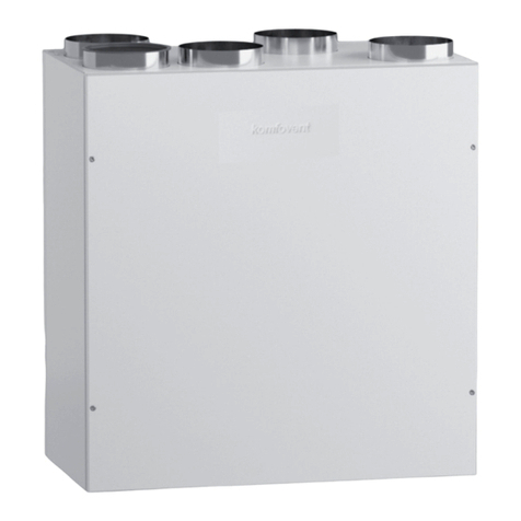 Komfovent DOMEKT series Installation and service manual