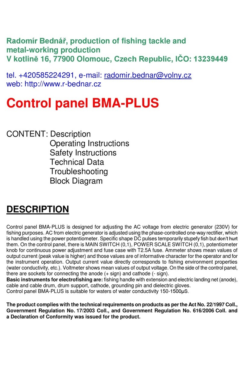 Radomir Bednar BMA-PLUS User manual