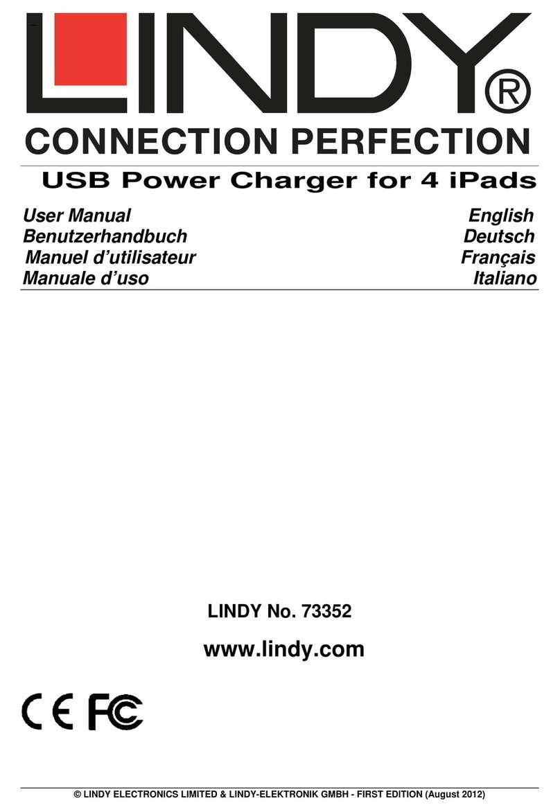 Lindy 73352 user manual