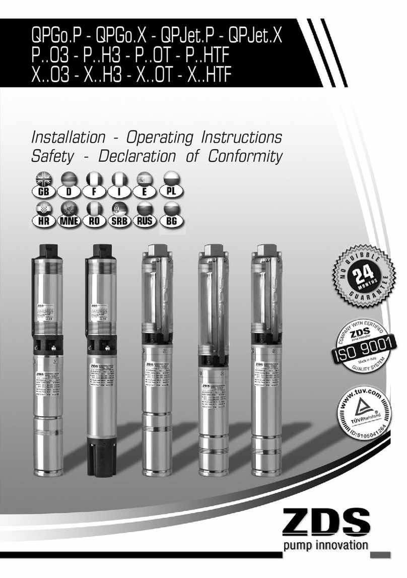 ZDS P O3 Series Installation - Operating Instructions - Safety