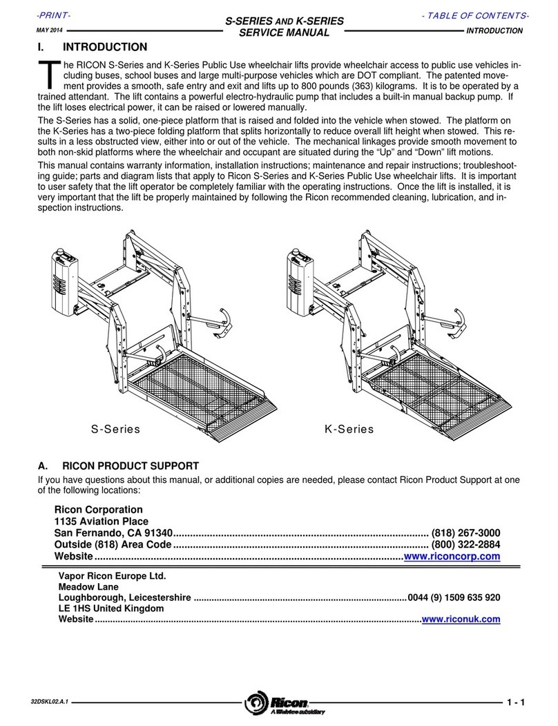 Wabtec Ricon S Series User manual