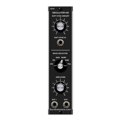 Synthesizers.com Q141 quick start guide