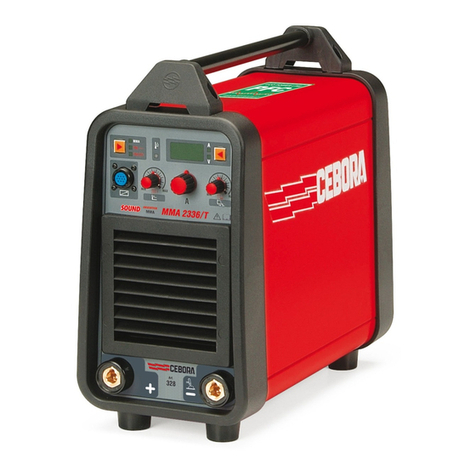 Cebora Sound MMA 2336/T instruction manual