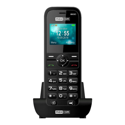 Maxcom MM36D User manual Maxcom MM36D User manual