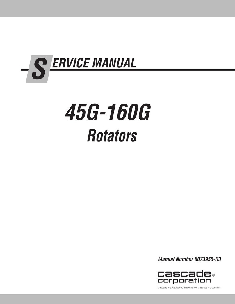 cascade corporation 45G Series Service manual