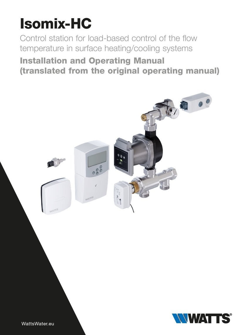 Watts Isomix-HC User manual