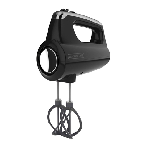 Black & Decker Performance Helix MX600BC Series User manual