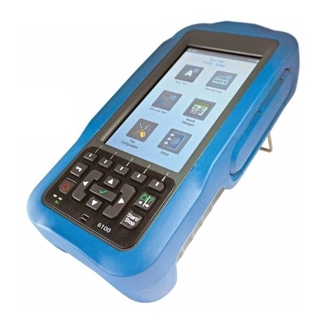 Radiodetection 6100-Gfast Operation manual