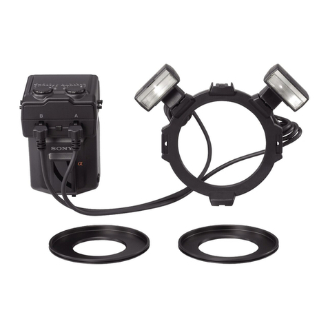 Sony MACRO TWIN HVL-MT24AM User manual Sony MACRO TWIN HVL-MT24AM User manual