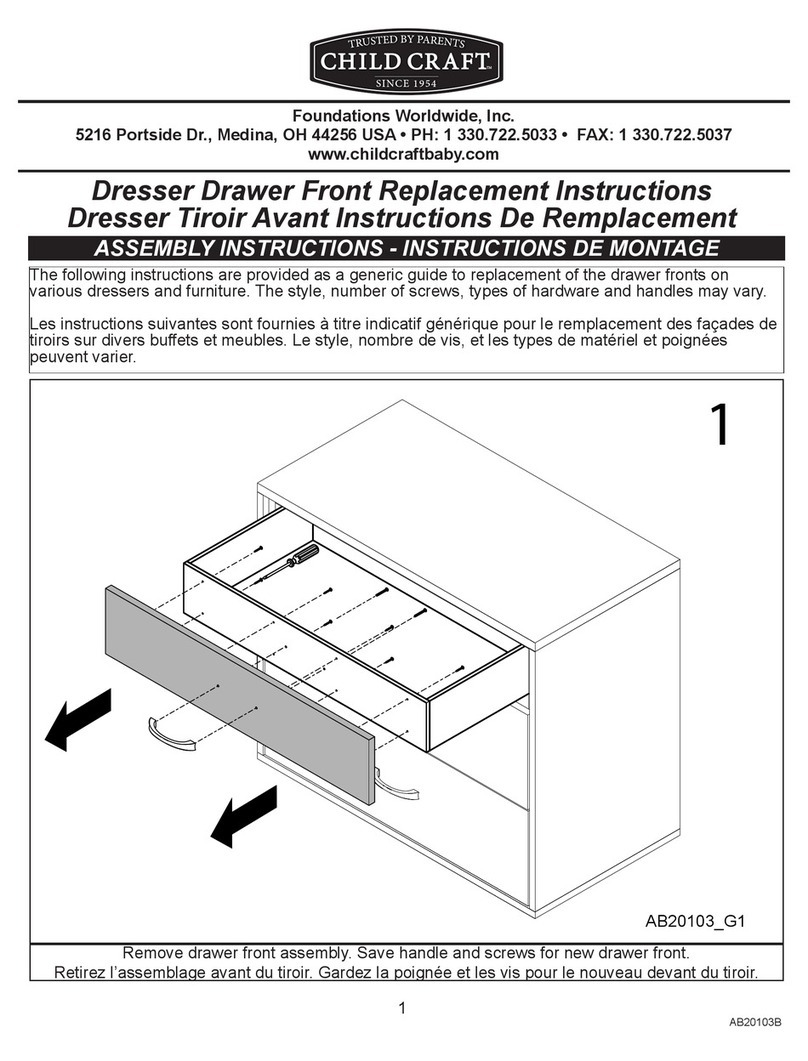 Child Craft AB20103 G1 Assembly instructions