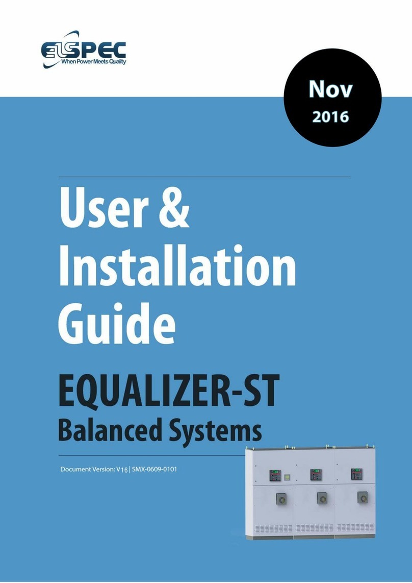 Elspec EQUALIZER-ST User and installation guide