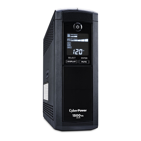 CyberPower CP1500AVRLCDa user manual