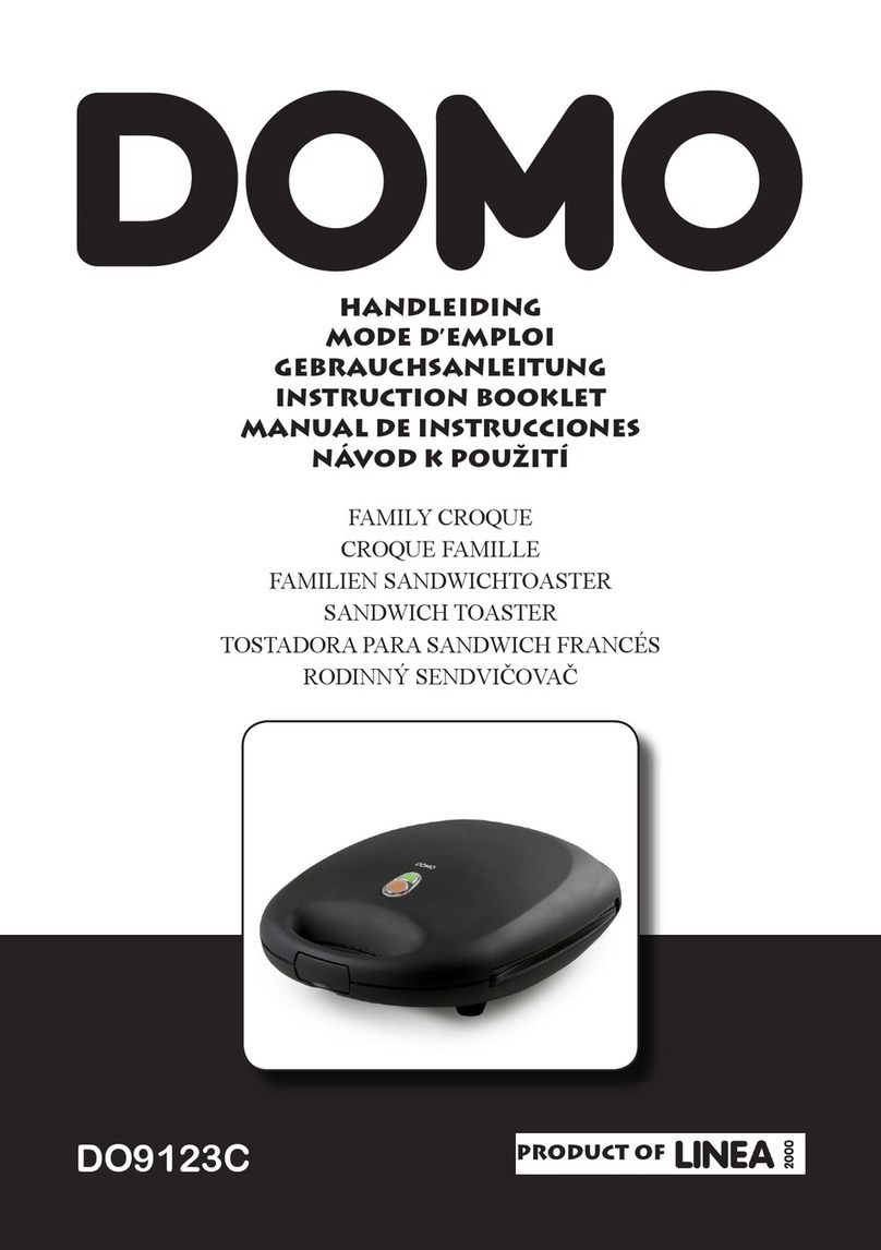 Linea 2000 DOMO DO9123C User manual