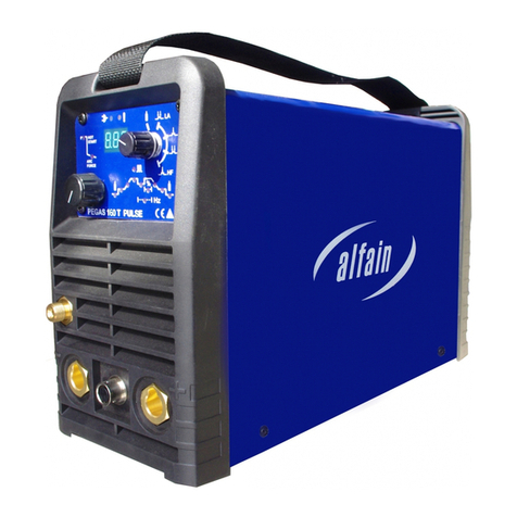Alfain PEGAS 160 T PULSE HF User manual