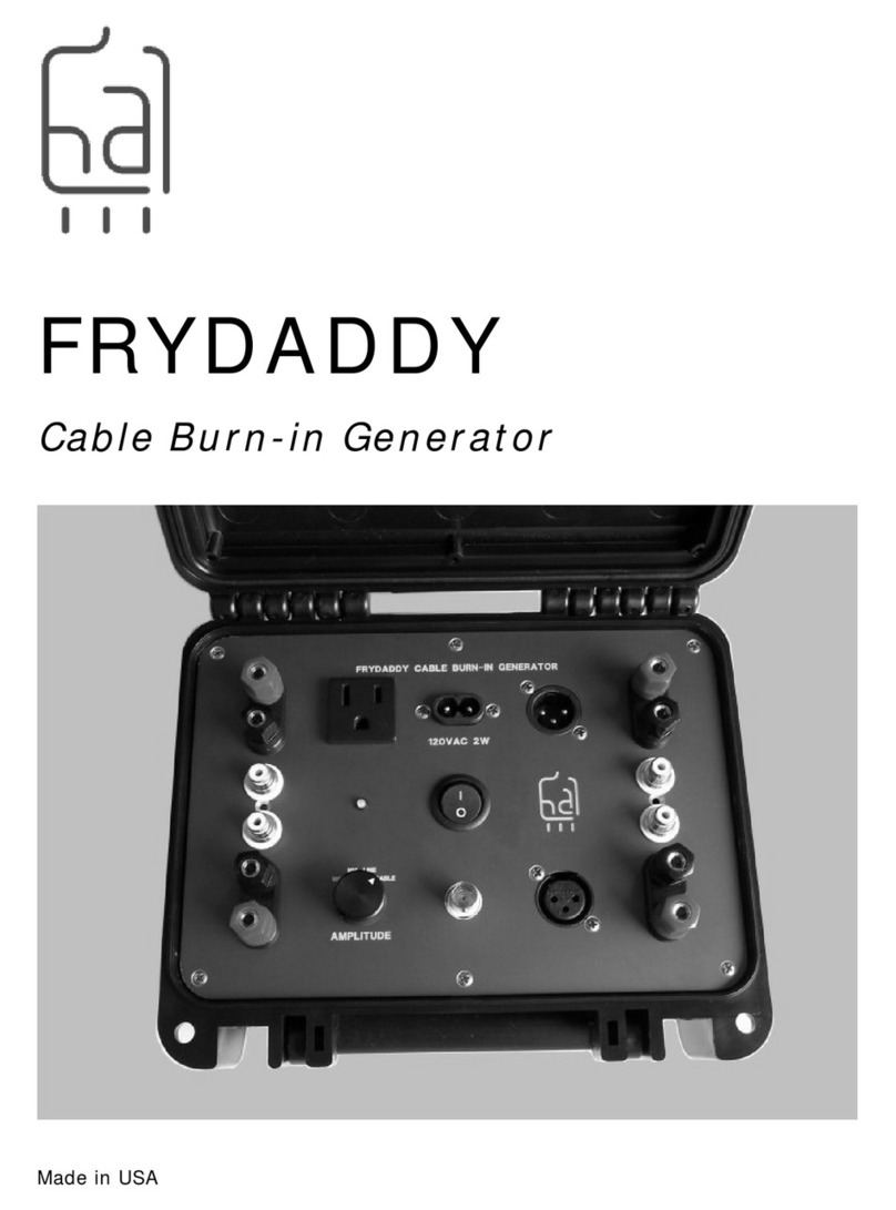 Hagerman Audio FRYDADDY manual