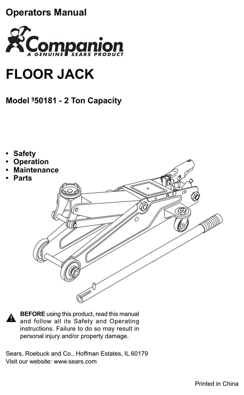 Sears Companion 50181 Operator's manual