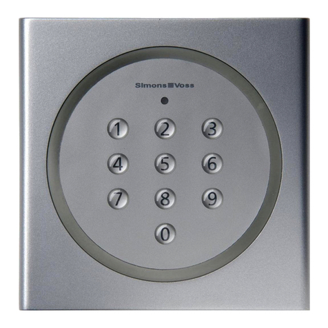 Simons Voss PinCode-Terminal User manual