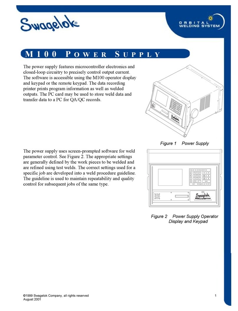 Swagelok M100 Series manual